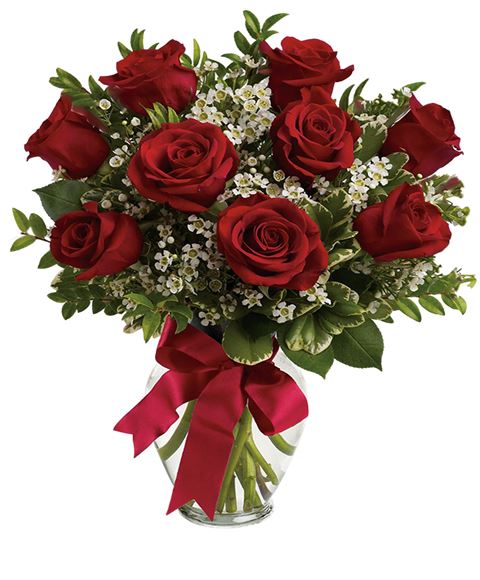 Fioreria Ai 5 Petali Invia Mazzi Di 9 Rose Rosse Acquista Online Rose Rosse Per Tutte Le Occasioni